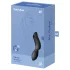 Satisfyer Curvy Trinity 2 - vibrador 2 en 1 de ondas de aire (negro)
