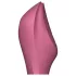Satisfyer Curvy Trinity 3 - succionador y vibrador 2 en 1 - silicona roja