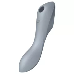   Satisfyer Curvy Trinity 3 - vibrador 2 en 1 con ondas de aire (gris)