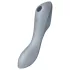 Satisfyer Curvy Trinity 3 - vibrador 2 en 1 con ondas de aire (gris)
