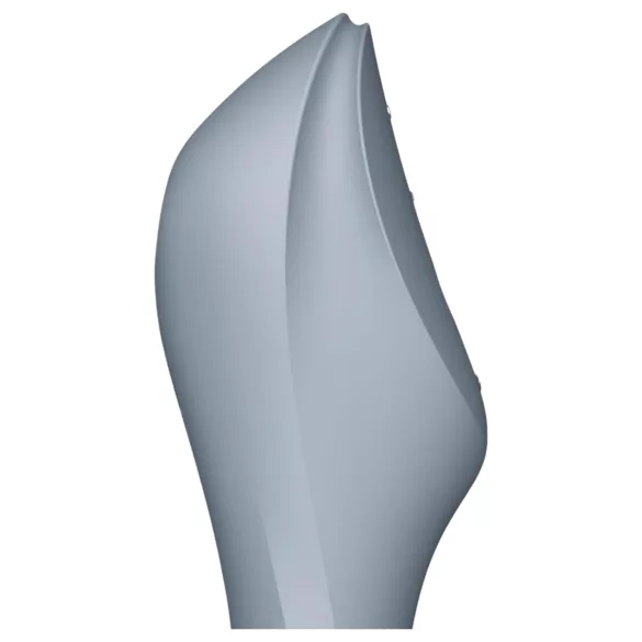Satisfyer Curvy Trinity 3 - vibrador 2 en 1 con ondas de aire (gris)
