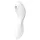 Satisfyer Curvy Trinity 5+ - vibrador 2 en 1 controlado por app (blanco)