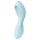 Satisfyer Curvy Trinity 5+ - vibrador 2 en 1 inteligente - silicona azul