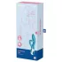 Satisfyer Embrace Me - vibrador recargable con brazo para clítoris - turquesa