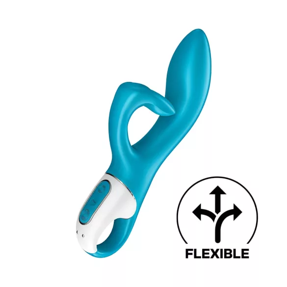 Satisfyer Embrace Me - vibrador recargable con brazo para clítoris - turquesa
