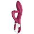 Satisfyer Embrace Me - Vibrador rojo con brazo estimulador