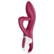 Satisfyer Embrace Me - vibrador con brazo para el clítoris, recargable (rojo)