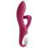 Satisfyer Embrace Me - Vibrador rojo con brazo estimulador