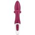 Satisfyer Embrace Me - Vibrador rojo con brazo estimulador