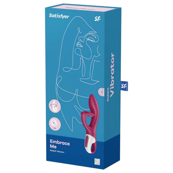 Satisfyer Embrace Me - vibrador recargable con estimulador clitorial