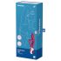 Satisfyer Embrace Me - Vibrador rojo con brazo estimulador