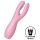 Satisfyer Threesome 3 - vibrador de clítoris recargable (rosa)