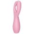 Satisfyer Threesome 3 - vibrador de clítoris recargable (rosa)