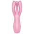 Satisfyer Threesome 3 - vibrador de clítoris recargable (rosa)