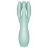 Satisfyer Threesome 3 - vibrador recargable para clítoris (menta)