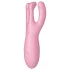 Satisfyer Threesome 4 - Vibrador de clítoris controlado por app (rosa)