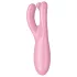 Satisfyer Threesome 4 - Vibrador de clítoris controlado por app (rosa)