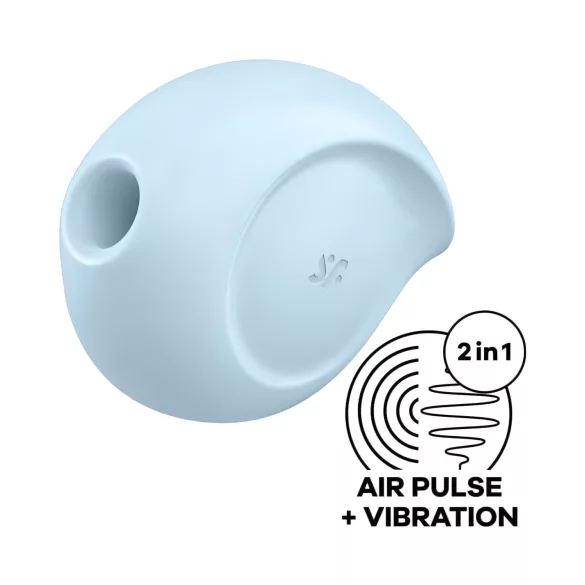Satisfyer Sugar Rush - succionador de clítoris con vibración - azul