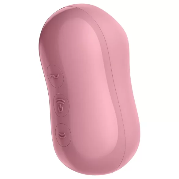 Satisfyer Cotton Candy - succionador de clítoris con vibración - coral