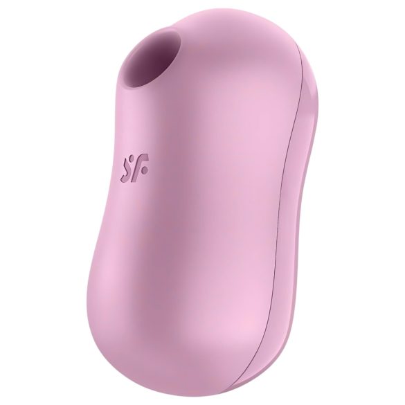 Satisfyer Algodón de Azúcar - vibrador con ondas de aire recargable (lila)