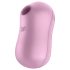 Satisfyer Algodón de Azúcar - vibrador con ondas de aire recargable (lila)