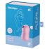 Satisfyer Algodón de Azúcar - vibrador con ondas de aire recargable (lila)