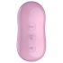Satisfyer Algodón de Azúcar - vibrador con ondas de aire recargable (lila)