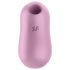 Satisfyer Algodón de Azúcar - vibrador con ondas de aire recargable (lila)