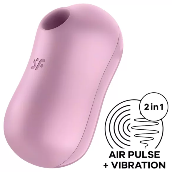 Satisfyer Cotton Candy - succionador clitorial recargable con ondas de aire