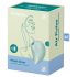 Satisfyer Pearl Diver - Vibrador de clítoris con ondas de aire (menta)