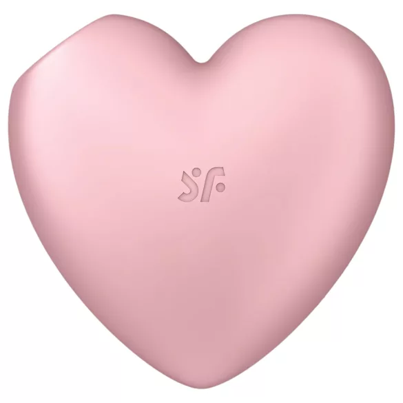 Satisfyer Cutie Heart - succionador clitorial recargable ondas de aire - rosa