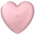 Satisfyer Cutie Heart - succionador clitorial recargable ondas de aire - rosa
