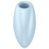 Satisfyer Cutie Heart - Estimulador de clítoris recargable por ondas (azul)