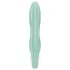 Satisfyer Air Pump Bunny 5 - Vibrador inflable con control por app (menta)