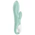 Satisfyer Air Pump Bunny 5 - Vibrador inflable con control por app (menta)