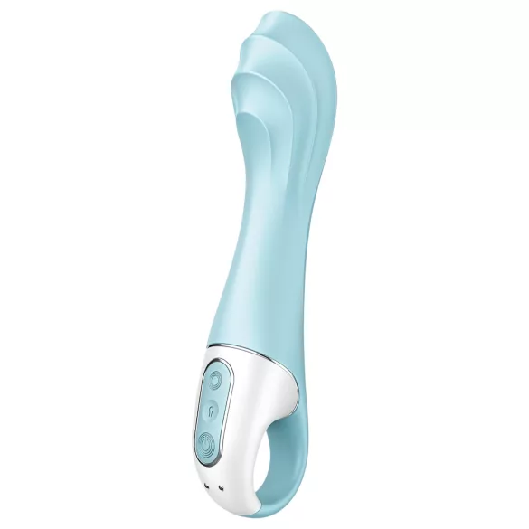 Satisfyer - vibrador con succión inteligente - silicona azul
