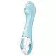 Satisfyer Air Pump Vibrator 5 - control por app (azul)
