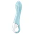 Satisfyer - vibrador con succión inteligente - silicona azul