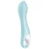 Satisfyer - vibrador con succión inteligente - silicona azul