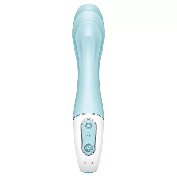 Satisfyer - vibrador con succión inteligente - silicona azul
