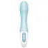 Satisfyer - vibrador con succión inteligente - silicona azul