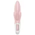 Satisfyer Air Pump Bunny 3 - vibrador inflable conejito - silicona rosa