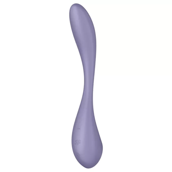 Satisfyer G-spot Flex 5 - Vibrador de punto G controlado por app (lila)