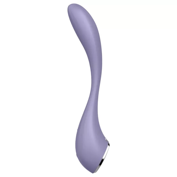 Satisfyer G-spot Flex 5 - Vibrador de punto G controlado por app (lila)