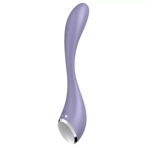 Satisfyer G-spot Flex 5 - Vibrador de punto G controlado por app (lila)