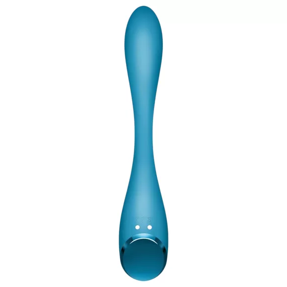 Satisfyer G-spot Flex 5 - vibrador punto G flexible - silicona verde