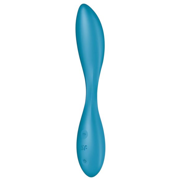 Satisfyer G-spot Flex 1 - Vibrador recargable e impermeable para el punto G (verde)