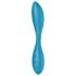 Satisfyer - Vibrador punto G flexible recargable impermeable silicona verde