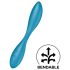 Satisfyer G-spot Flex 1 - Vibrador recargable e impermeable para el punto G (verde)