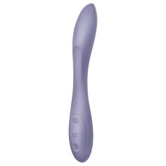   Satisfyer - Vibrador punto G recargable impermeable - silicona violeta